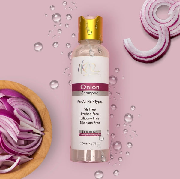 ONION SHAMPOO ( FOR FAST HAIR GROWTH )